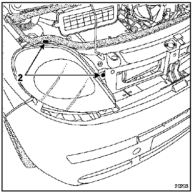 Débrancher les connecteurs des optiques.