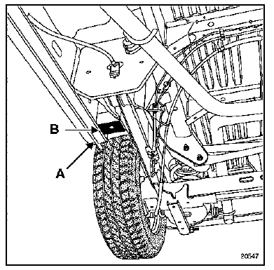 Pont à prise sous caisse