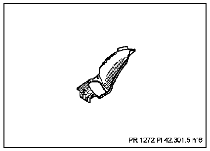 Pieces concernees (épaisseur en mm) :