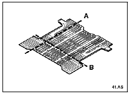 Pieces concernees (épaisseur en mm) :