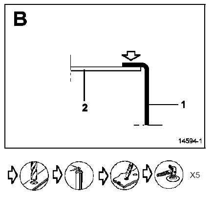 Structure superieure arriere