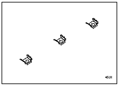 Pieces concernees (épaisseurs en mm) :