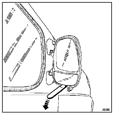 Une fois la partie inférieure décollée, insérer l'outil