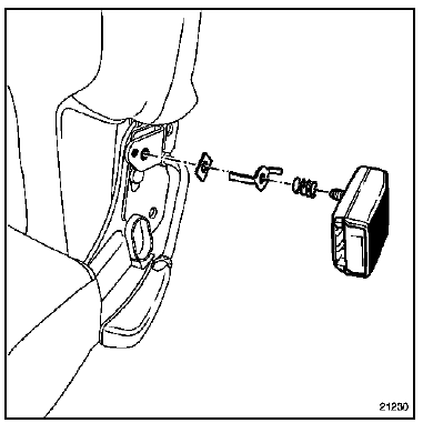 Déposer la vis de fixation (t30) du pédoncule.
