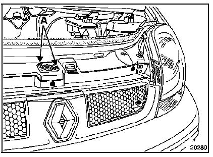 Il est nécessaire de dégager la serrure (vis a) afin de