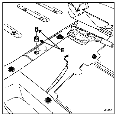 S'assurer de la présence des entretoises de mise à
