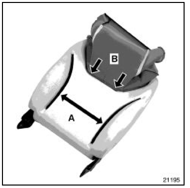 Rabattre simultanément l'avant et l'arrière de la coiffe