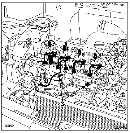 Remplacer impérativement le tuyau de retour de