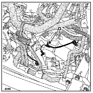Veiller à ce que le réservoir de liquide de frein ne