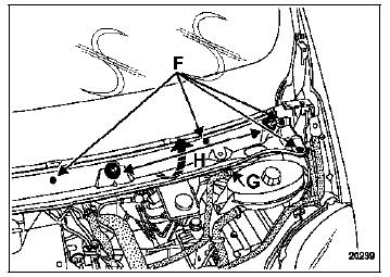 Dégager l'ensemble mécanisme/boîte à eau/moteur
