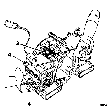 Déposer les manettes en pressant sur les languettes