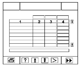 Ci-dessus, une vue de l'écran de configuration vide