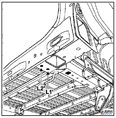 Le calibre vient en appui sous le boîtier de fixation