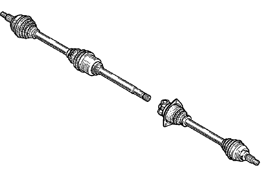 Transmission transversale avant