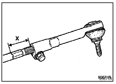 Contrôle - réglage du train avant